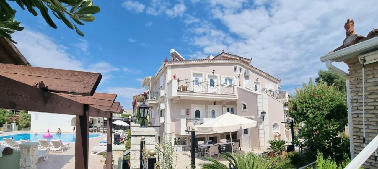 Villa Kormos Apart Hotel Kavos Ngoại thất bức ảnh
