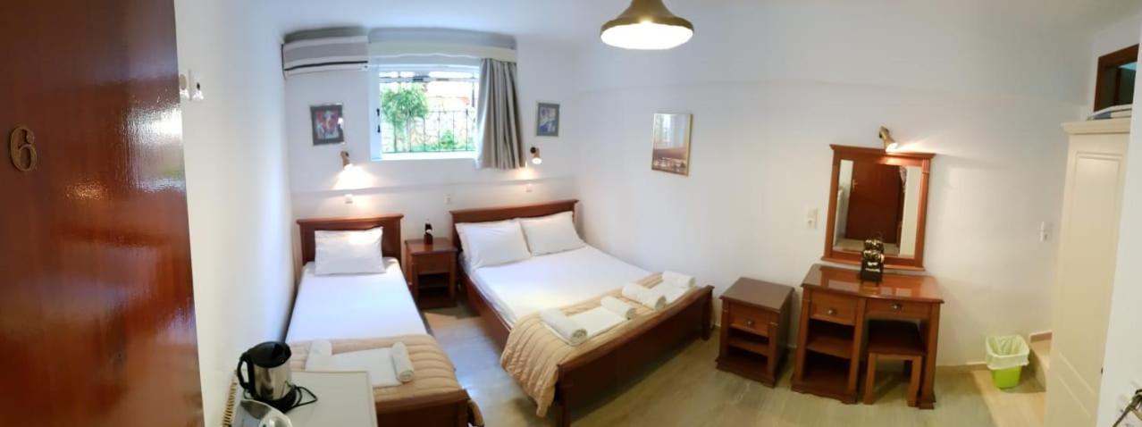 Villa Kormos Apart Hotel Kavos Ngoại thất bức ảnh
