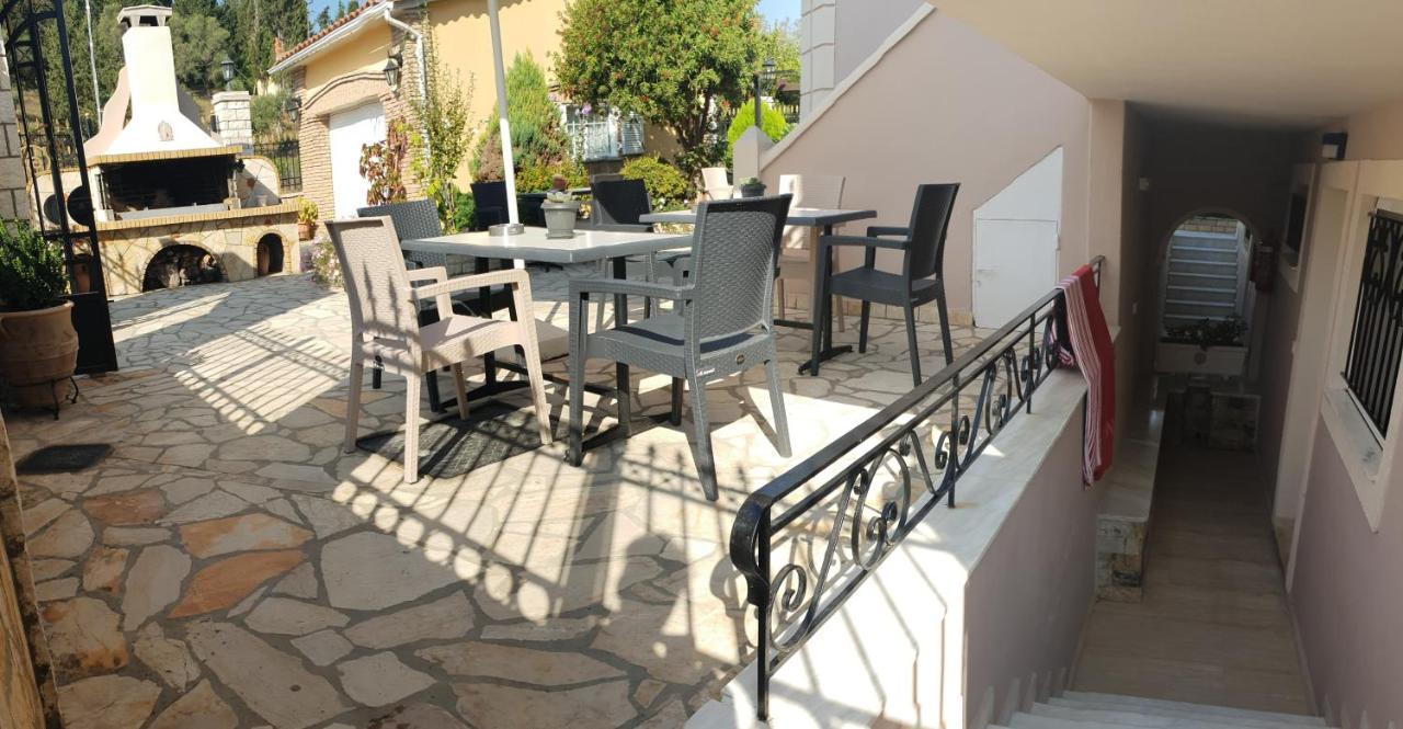 Villa Kormos Apart Hotel Kavos Ngoại thất bức ảnh
