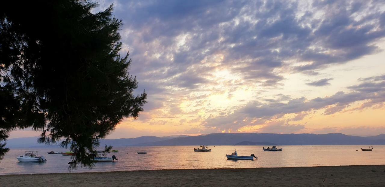 Villa Kormos Apart Hotel Kavos Ngoại thất bức ảnh